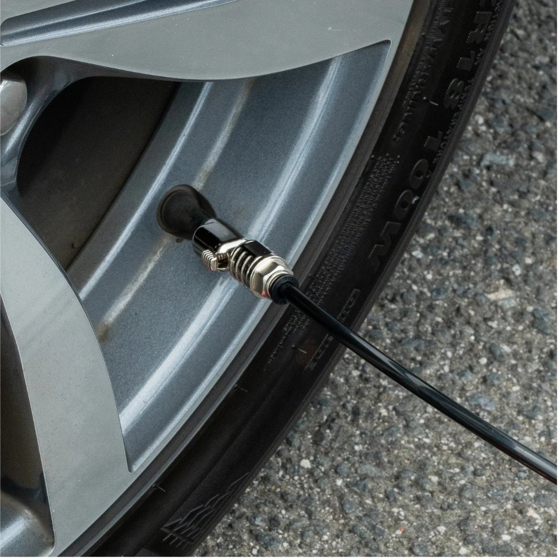 Car tire extension Nozzle